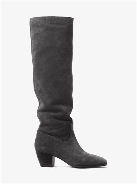 michael kors avery suede boot black|Michael kors suede boots + FREE SHIPPING .